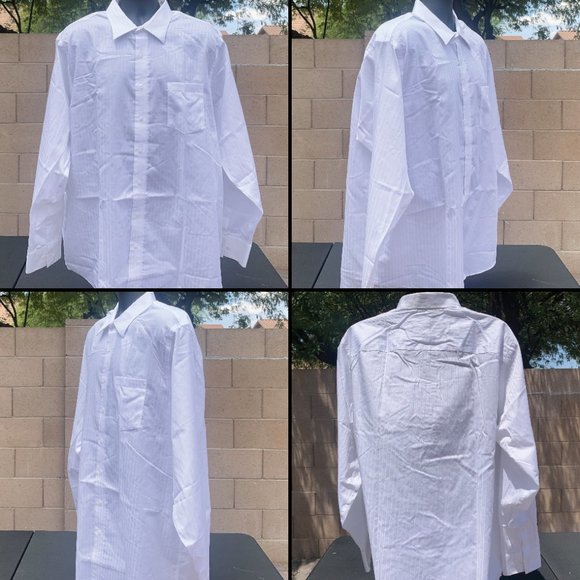 4 pack of 2XLarge items - 3 Dress Shirts & 1 Polo - Picture 8 of 17